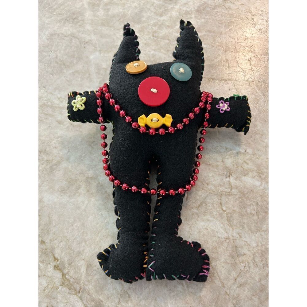 Folk Art Voodoo Doll NWT